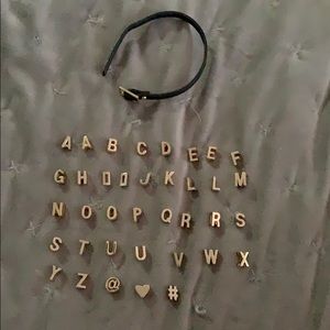 BCBG Generation Customizable Gold Bracelet